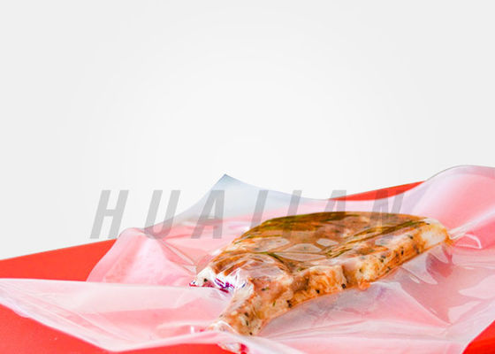 ارتفاع الحاجز نايلون pe المكسرات الشاي فراغ أكياس الغذاء ختم المطبوخة