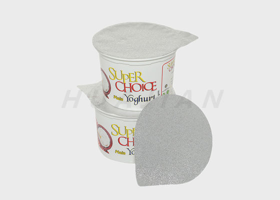 76mm PP سهلة التقشير رقائق الألومنيوم Lidding لكأس اللبن PP PS PE PVC